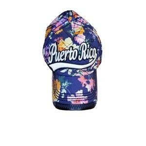 Robin Ruth Hat Puerto Rico Floral Colorful Vacation Tropical Snapback Club Cap